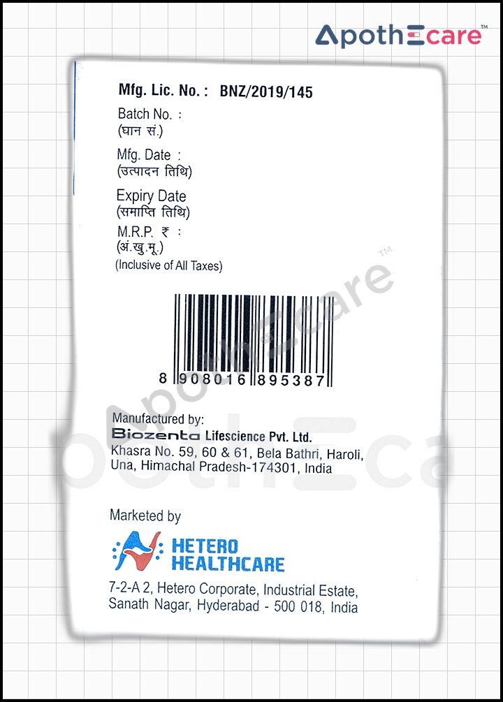 Vortero 200mg injection, used for treating fungal infections.