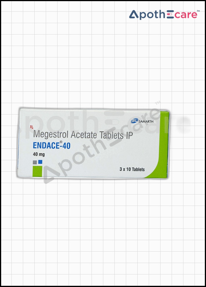 Endace 40mg Tablet, used in cancer therapy.
