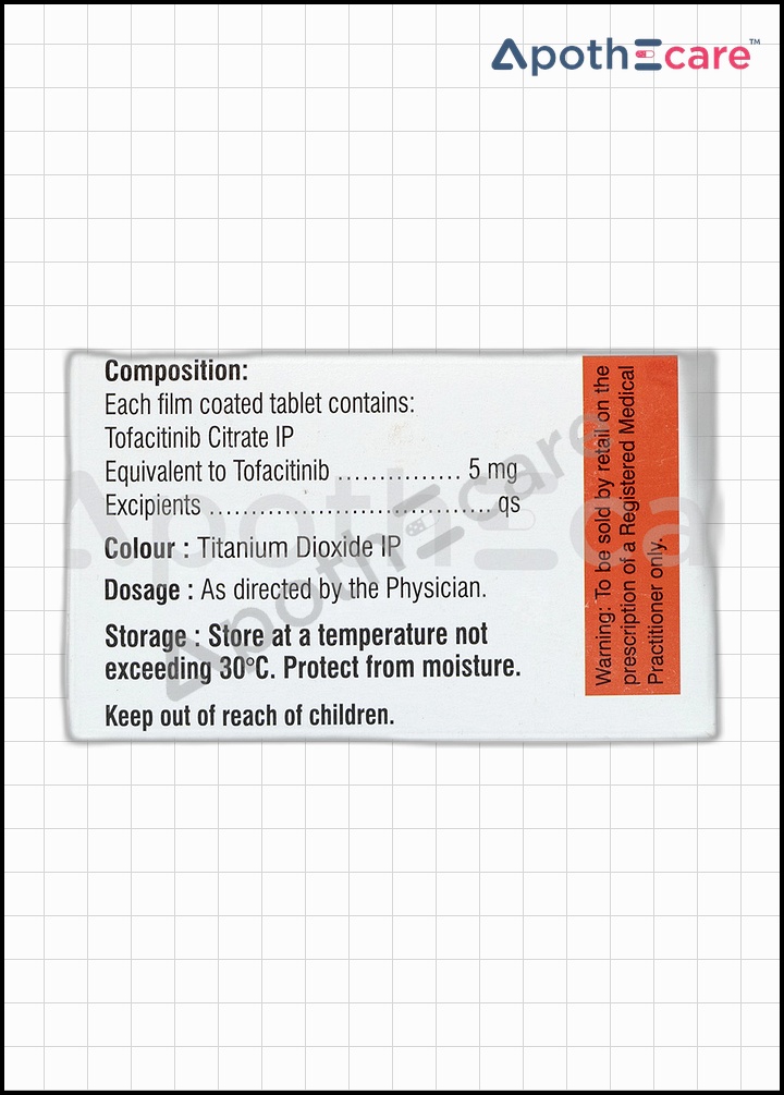 Jakura 5mg pack of 160, used for treating rheumatoid arthritis