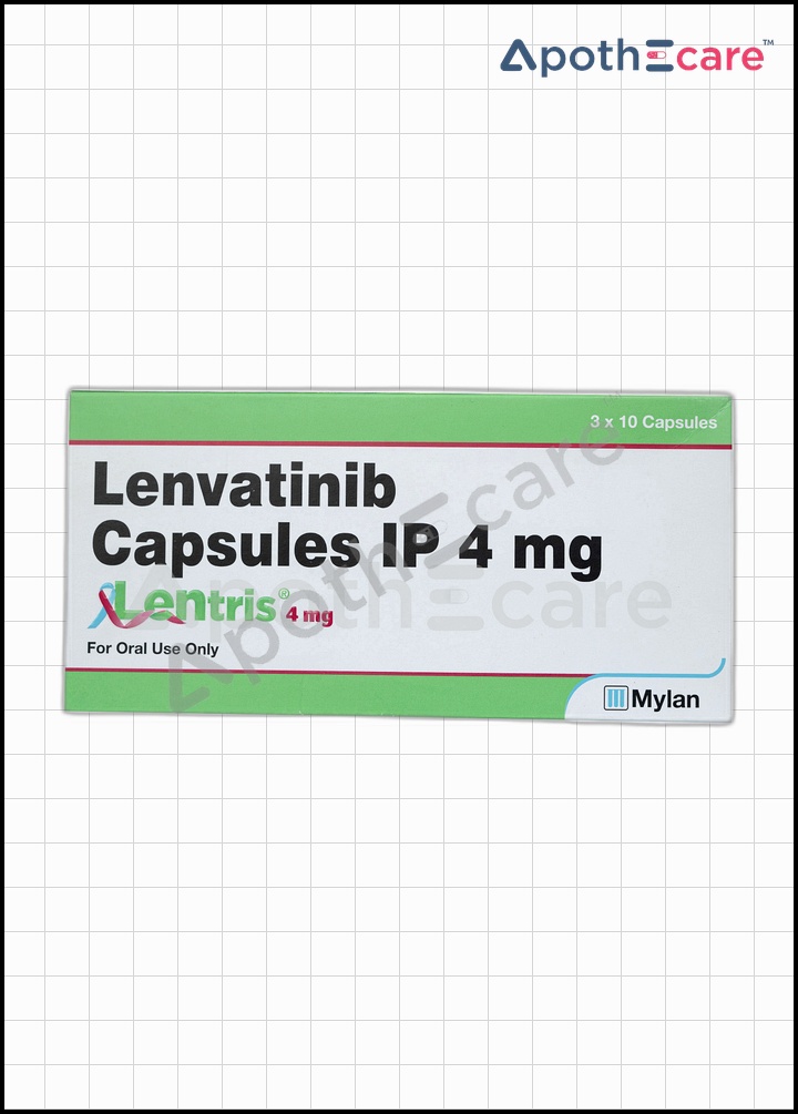 Lentris 4mg Capsule, a drug used for cancer therapy.