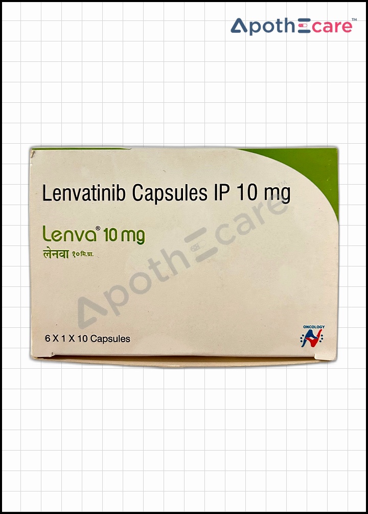 Lenva 10mg Capsule is used to treat Thyroid cancer.