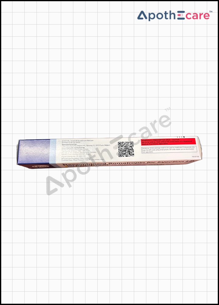 Genotropin 36IU Injection, It is primarily used to treat growth hormone deficiency in both children and adults.