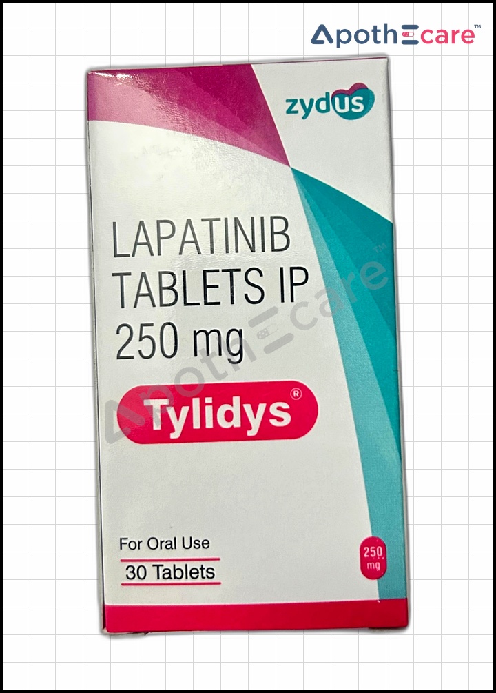 Tylidys 250mg Tablet, is used in the treatment of certain types of breast cancer, particularly HER2-positive breast cancer.