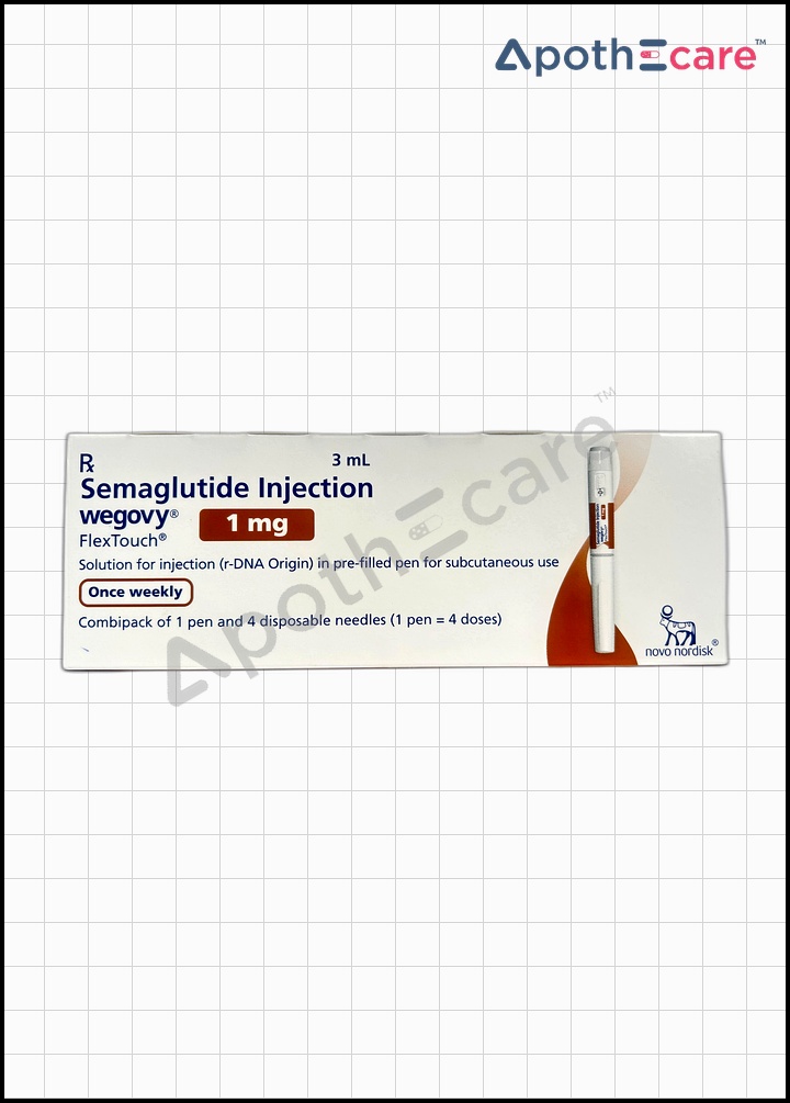 Wegovy 1mg Injection is used to manage type 2 diabetes mellitus.