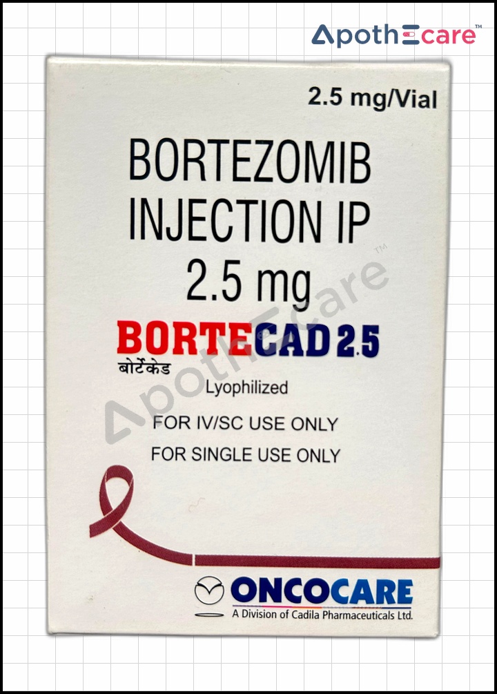 Bortecad 2.5mg Injection used in the treatment of certain types of cancer.