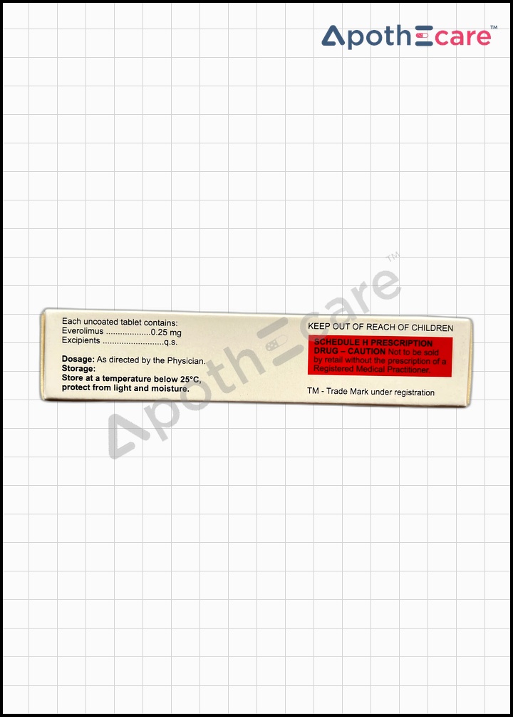 Evercon 0.25mg Tablet  is used to treat cancer.