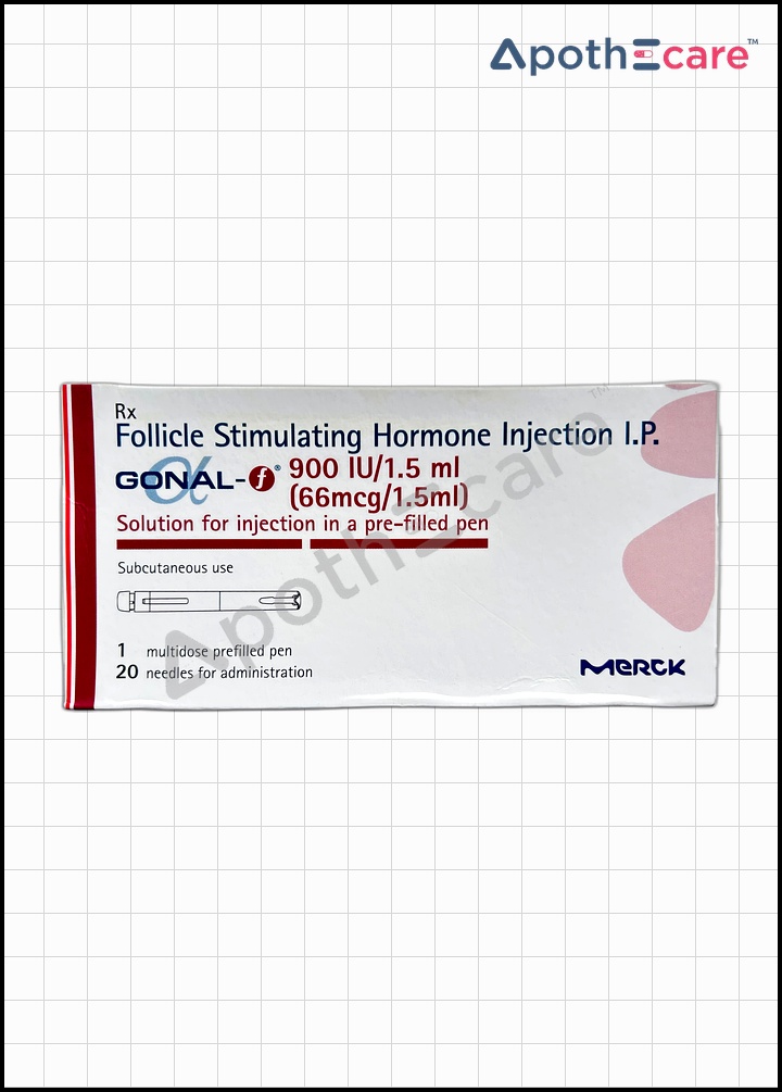 Gonal-F 900 IU Injection is a recombinant form of human follicle-stimulating hormone