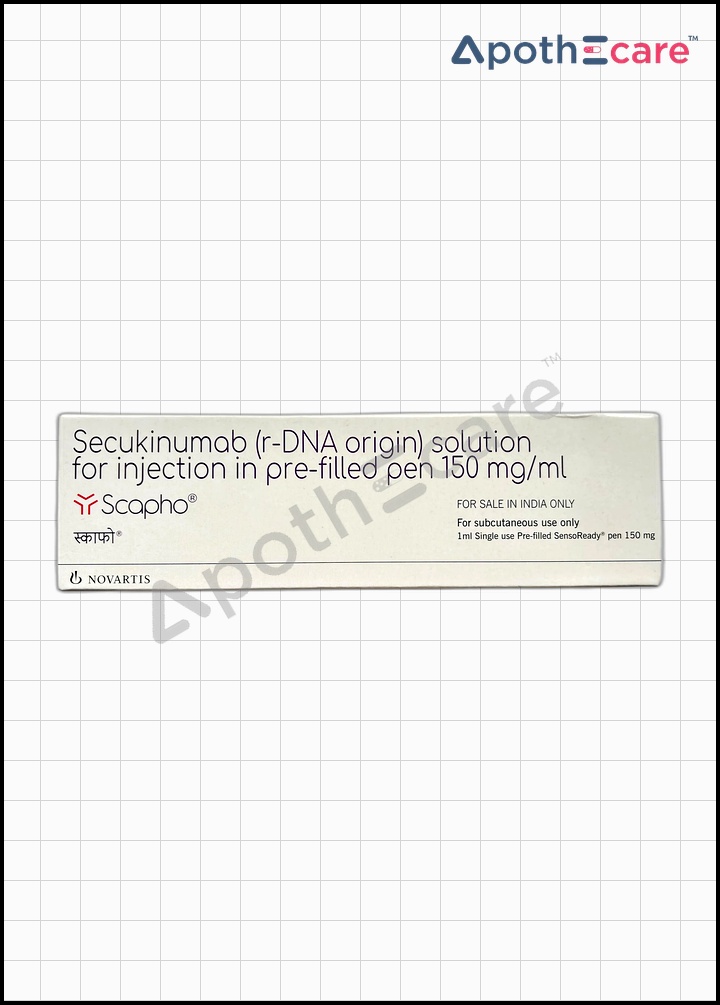 Scapho 150mg Pre-filled Pen is used in the treatment of various autoimmune conditions.