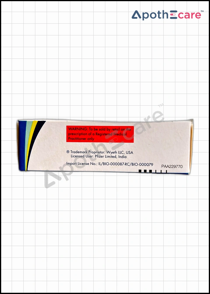 Prevenar 20 Vaccine is a Pneumococcal conjugate vaccine used to prevent infections caused by the bacterium Streptococcus pneumoniae.