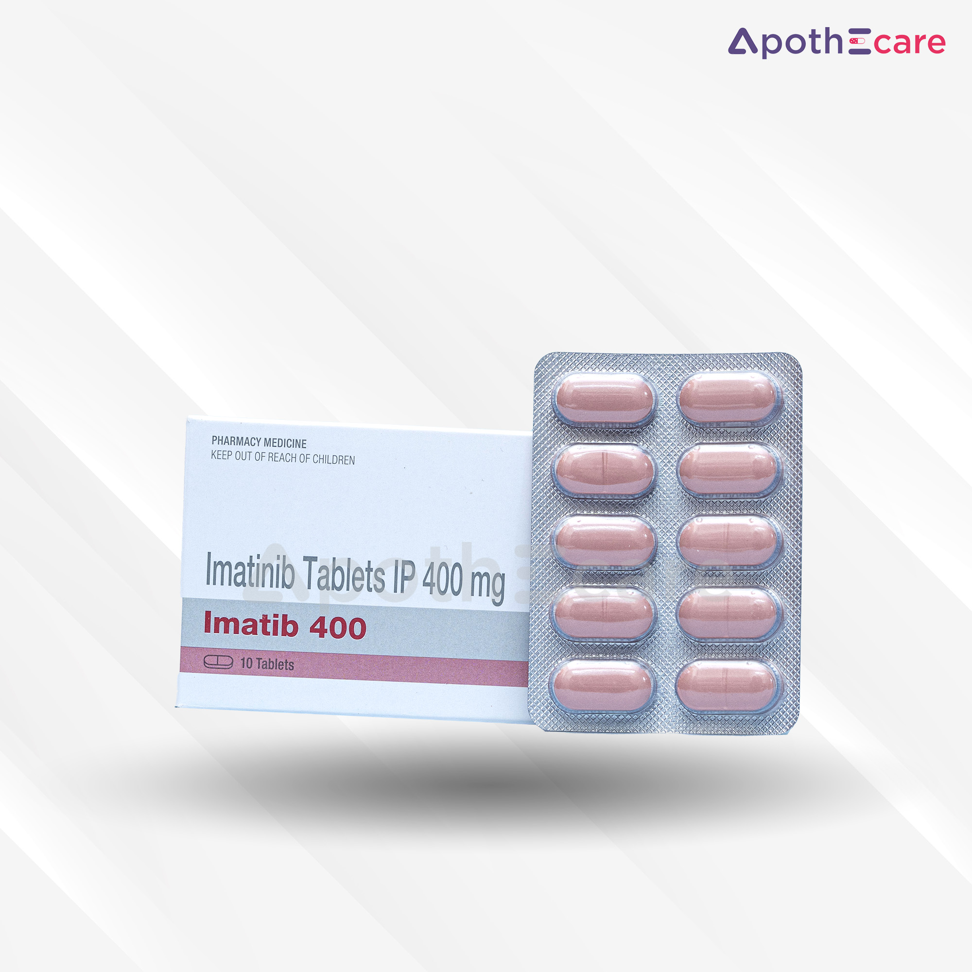 Imatib 400mg Tablet pack of 3, a medication for specific cancer therapies.