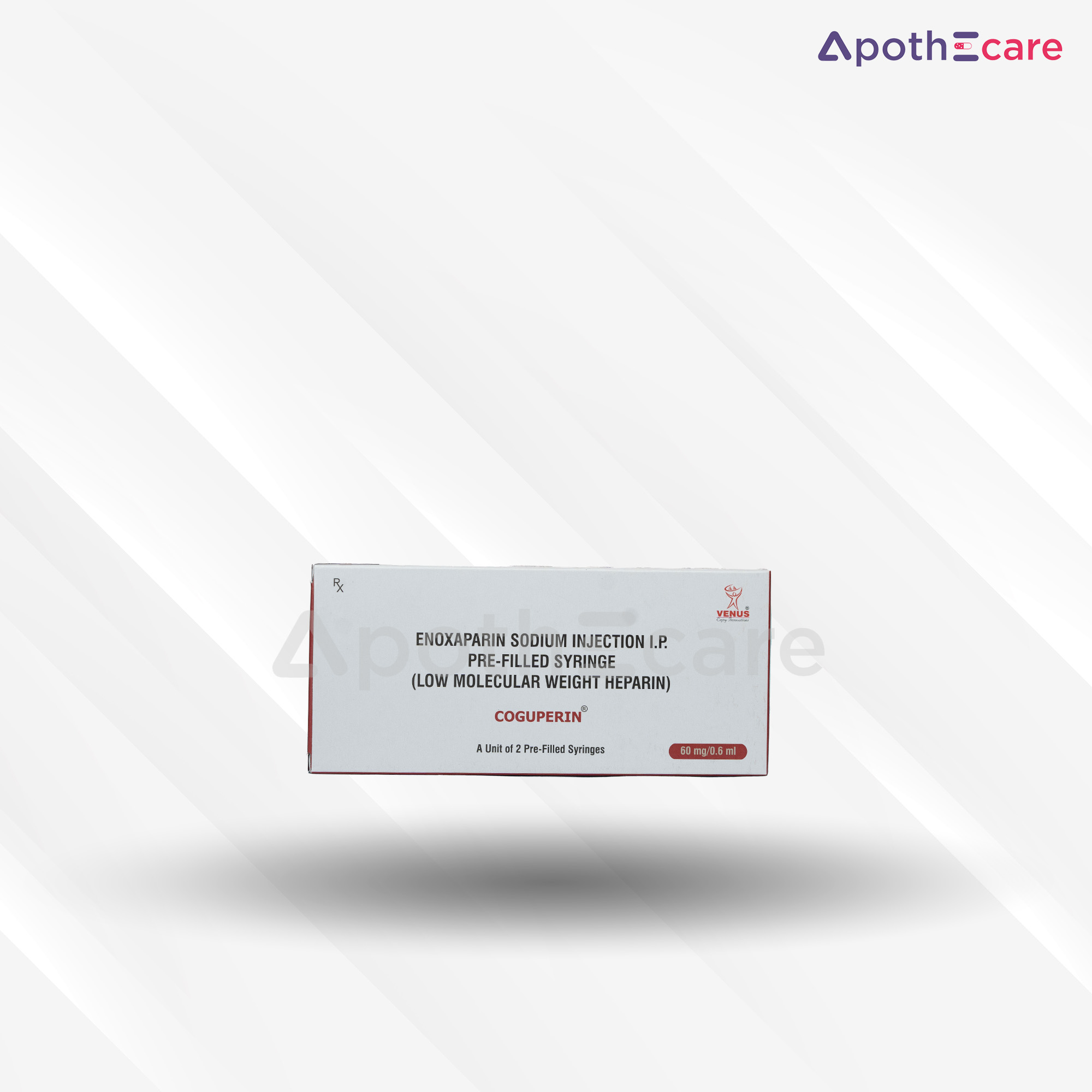 Coguperin 60mg injection, used for preventing clotting issues.