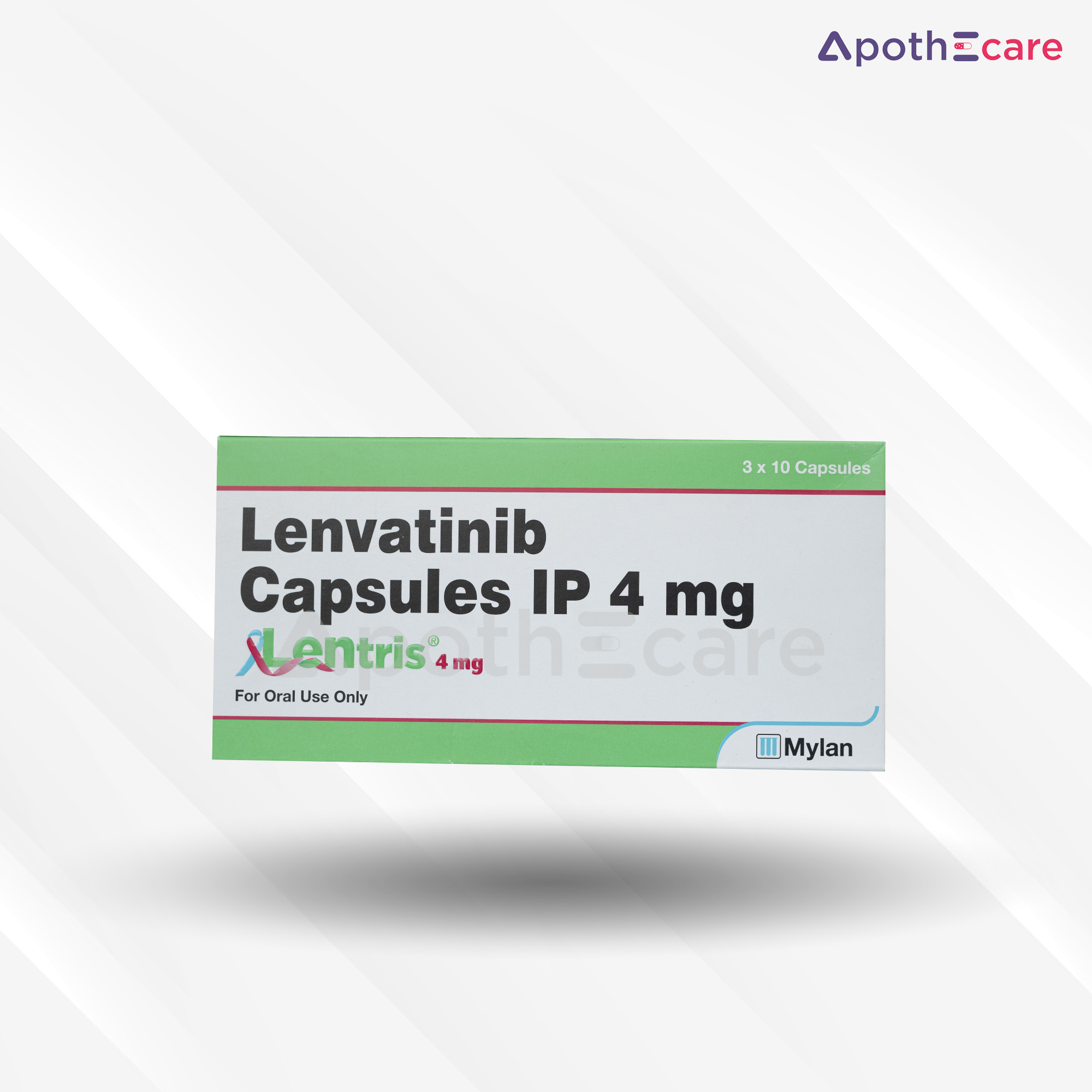 Lentris 4mg Capsule, a drug used for cancer therapy.