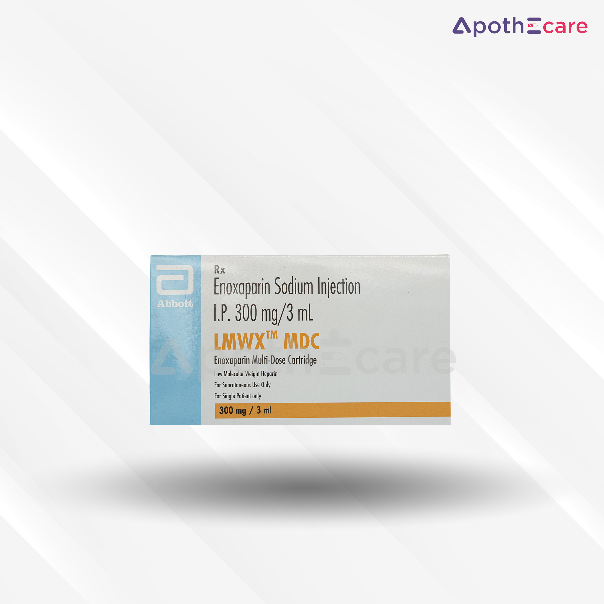 LMWX 300mg Injection, a medication for treating blood clotting issues.