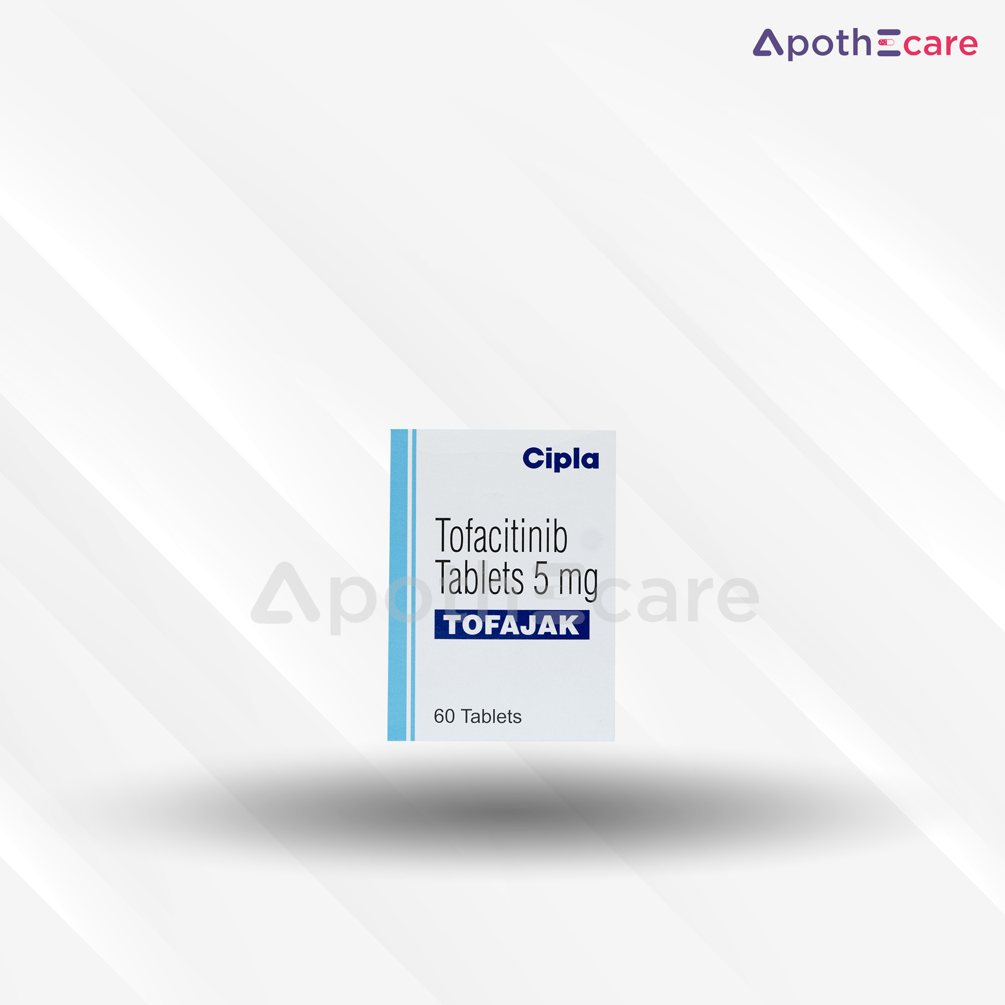 Tofajak 5mg Tablet, used for treating certain autoimmune diseases such as Rheumatoid Arthritis, Psoriatic Arthritis, Ulcerative Colitis.