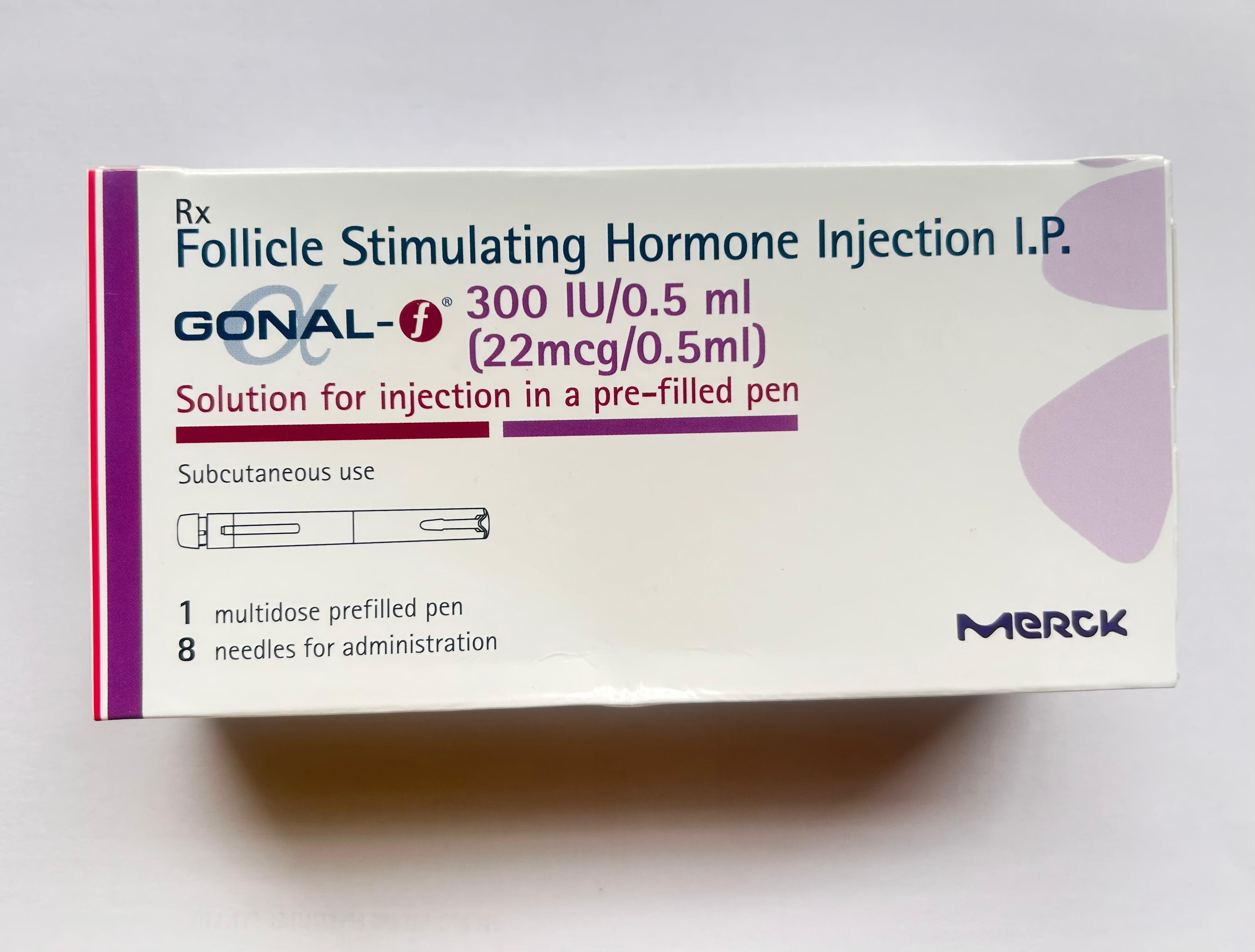 Gonal-F 300IU Injection is used for fertility treatment.