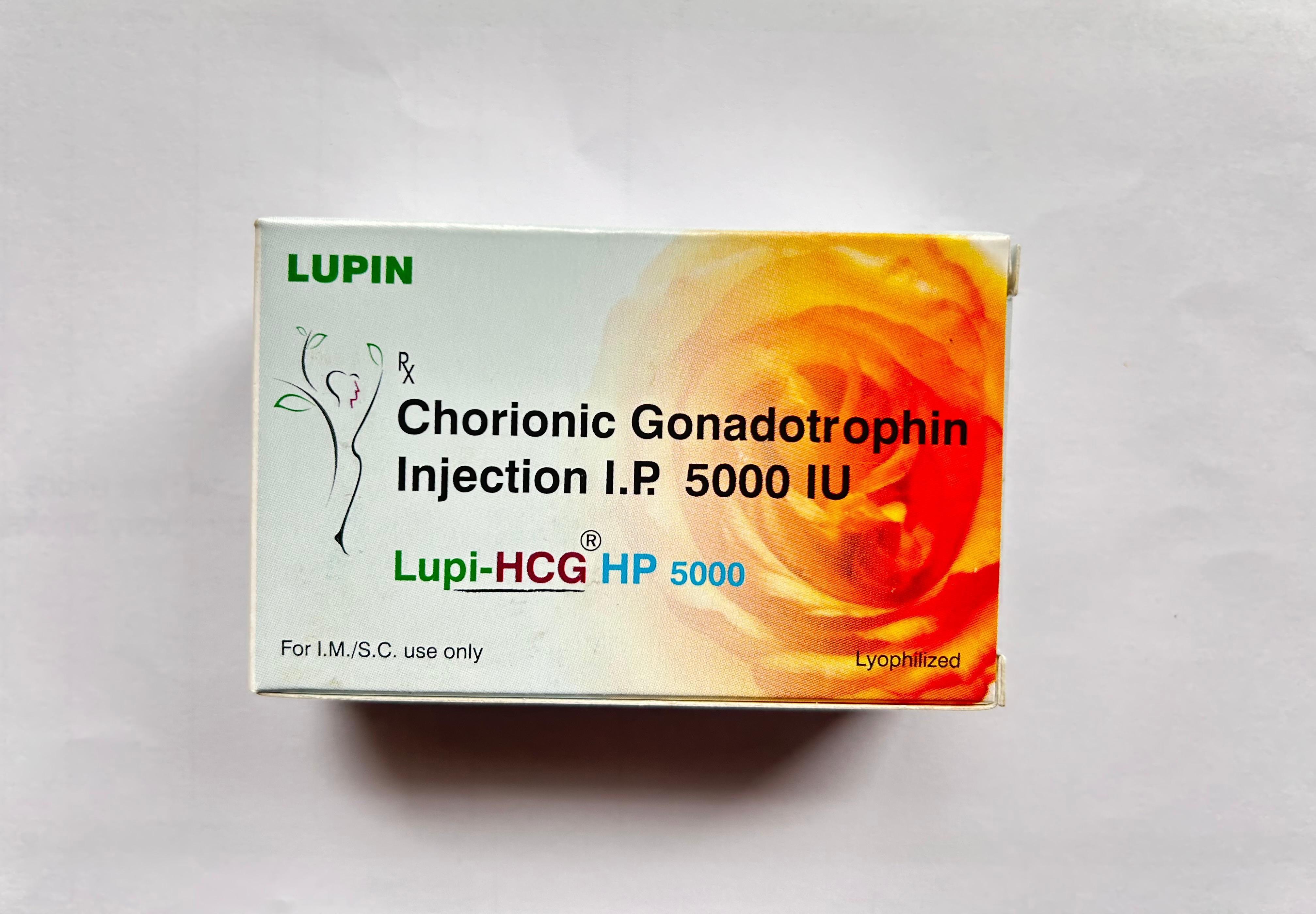 Lupi-HCG 5000IU Injection used in treating various fertility-related conditions.