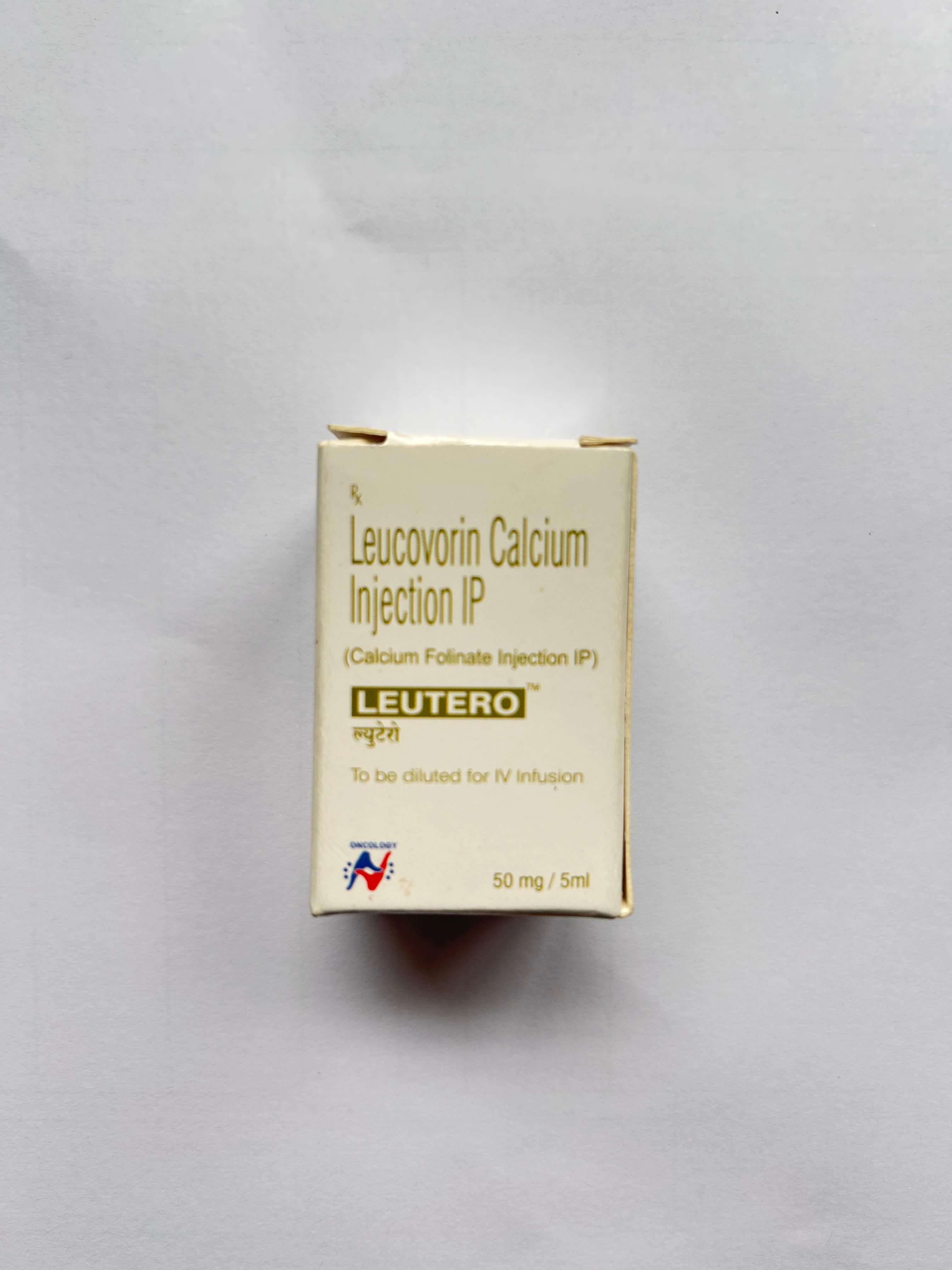 Leutero 50mg Injection is used to stop the negative effects of the anticancer drug methotrexate.