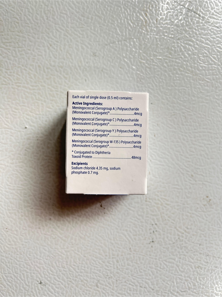 Menactra Vaccine is a Meningococcal Conjugate Vaccine (MCV4) that provides protection against invasive meningococcal disease