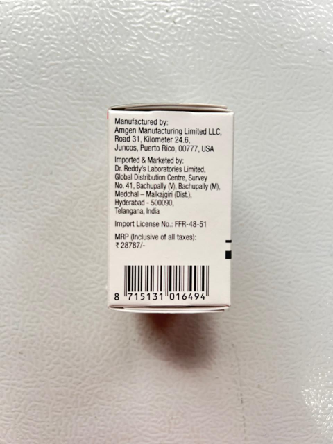 Xgeva 120mg injection is used to treat osteoporosis and avoid bone problems in cancer patients.